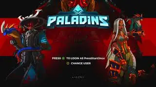 Paladins: Koga's Revenge Title Screen (PC, PS4, Xbox One, Switch)