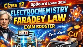 Class 12 Electrochemistry Lecture 05 || Faradey law||Important Descriptive Questions Board Exam 2026