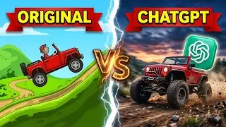 AI Made a Hill Climb Racing Game, Then It Got Weird