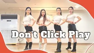 Don't Click Play Line dance (Demo) | Intermediate | 돈 클릭 플레이 라인댄스 | 중급라인댄스