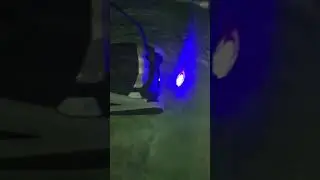 Nighttime Video of my Dolphin Quantum pool robot at work.