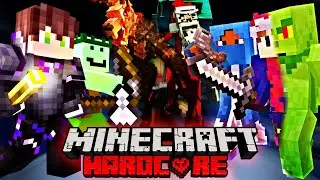 Players Simulate A Minecraft Hardcore Battle For Christmas...