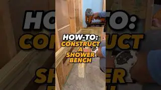 ИНСТРУКЦИЯ: 🔨🚿 Сделайте скамейку для душевой кабины!💦🪑#easyhacks #diy