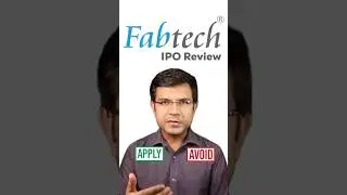 Fabtech Technologies IPO Review (Apply or Avoid) #shorts