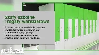 Meble metalowe szafy szkolne producent regały metalowe producent Bobowo Met-Pol