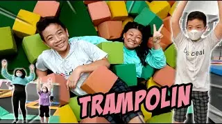 MAIN TRAMPOLIN BARENG TEMAN SEKOLAH,  DI JATUHIN KE KOLAM BUSA !! Vlog Lucu | CnX Adventurers