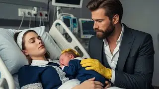 Ella dormía en el hospital con su bebé recién nacido… hasta que un millonario lo descubrió