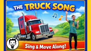 The Truck Song 🚛 | Action & Movement Song for Kids | Sing, Drive & Learn with Music at the Blissful
