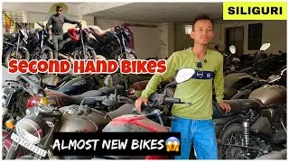Almost new Second hand bikes in Siliguri 😱🔥|| second hand bike showroom new video 😍 #siliguribikes 