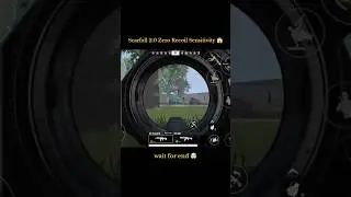 😱 Scarfall 2.0 Zero Recoil Sensitivity 🤯 Sensitivity Guide 2025 | #scarfall #scarfallindiangame