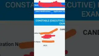 My Delhi police scorecard // (SSC DP Result) //