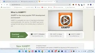 Install XAMPP Program