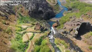Gjain Enchanted Fairly Land Iceland Mavic Air 4k