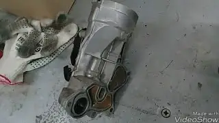 Пежо 308 течь масла из корпуса маслянного фильтра.