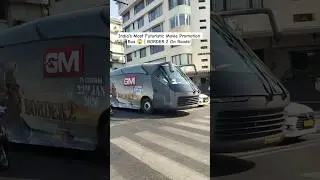 India&rsquo;s Most Futuristic Movie Promotion Bus 😱 | BORDER 2 On Roads! #shorts #border #movie