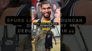 Tim Duncan Finally Gets His Documentary Debut in Austin 🏀 🎬 | #shorts #satxnews #nba