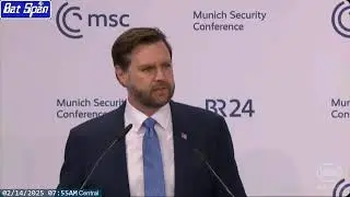 Vice President JD Vance Delivers Remarks at the Munich Security Conference~ February 14 2025