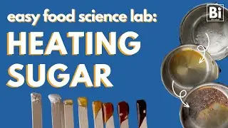 How To: Explore How Heat Changes Sugar [Chemical Changes, IMFs] [Easy Food Science Labs]