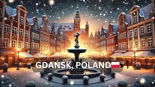 🇵🇱  Winter Walk Through Gdansk, Poland | The Untold Secrets of Europe&rsquo;s Baltic Amber City | 4K 60p