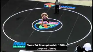 138 lbs Class 2A Match from the FHSAA Wrestling Championship Finals