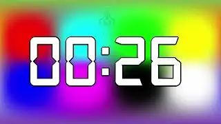 1 Minute Timer, 1 Minute Timer Bomb // 1 Minute Timer with Music for Kids! Countdown Videos HD