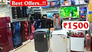 Best Offers Low Price Smart + Andriod TV Speakers Sound Boxes Washing Machine Fridges | 6 Items Free