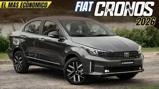 This is how the 2026 FIAT CRONOS changed: new design, more technology 👍