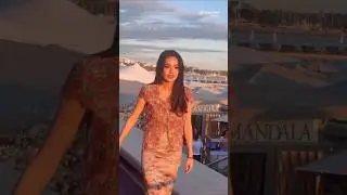Shu Qi in a break on the beach in Cannes (2025)