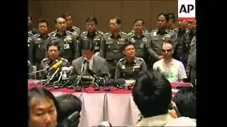 Suspected paedophile arrested, police and Interpol presser