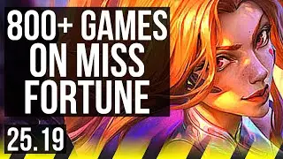 MISS FORTUNE & LeBlanc vs JINX & Blitzcrank (ADC) | 10/2/5, 800+ games | KR Diamond | 25.19
