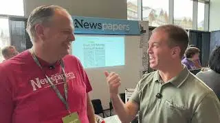 Nate Eaton catches up with Newspapers.com at CrimeCon Denver 2025