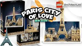 LEGO Paris &ndash; Город любви (#21064) Первый взгляд Новинка 2026 года!!