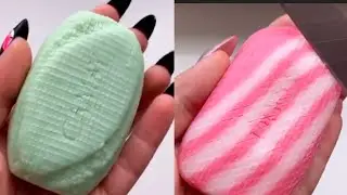 Satisfying Soap Cutting ASMR 💙 No Talking