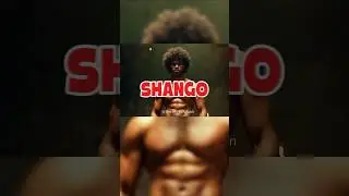 Shango king of the Oyo Empire and god of fire and lightning🔥 ⚡#candombl&eacute; #shango #orixa #shortvideo