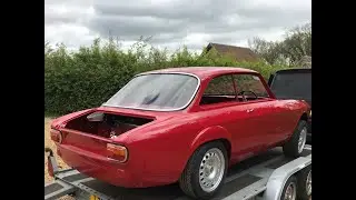 Alfa Giulia 1967 Step Nose Resto Mod Build pt5