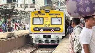 Unexpected Capture Twin Kalyan WAG7M (ex- WCAM3) standing at Virar With Malgadi