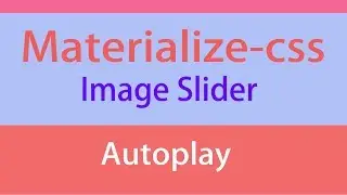 Materialize Css Carousel Autoplay
