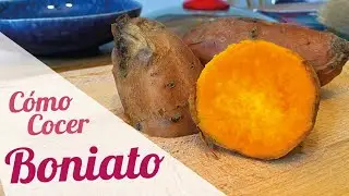 COMO COCER BONIATO 🥔 COMO COCINAR PAPA DULCE | Receta f&aacute;cil