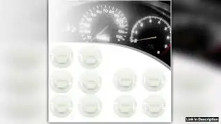 10Pc Led Bulbs Car Speedometer Cluster Dashboard Warming Indicator For Opel Astra G H Vectra Corsa