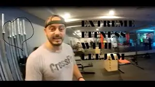 leejam doing extreme fitness class