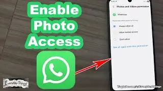 Как разрешить WhatsApp доступ к фотографиям на Android