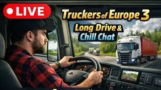 🔴 LIVE Truckers of Europe 3 🚛 | Relaxing Mobile Truck Drive & Chat