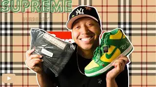 Supreme Burberry Box Logo + Nike Dunk High SB By Any Means | Jae Yannick