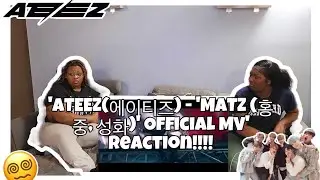 ATEEZ(에이티즈) - 'MATZ (홍중, 성화)' OFFICIAL MV REACTION!!!!!!💓❤️🥳🫶🏽