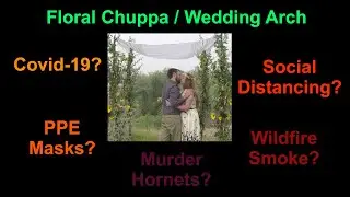 DIY Floral Chuppah Wedding Arch