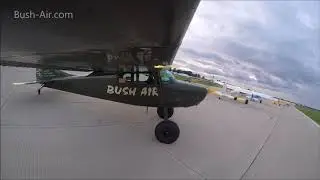 Bush Air C170 Oshkosh STOL demo 2018 main runway