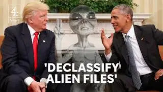 Trump orders government to 'declassify' files on extraterrestrial life