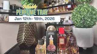 🫨 WEEKLY PERFUME TRAY🫨 Layering Combinations | Smell amazing all day ❤️‍🔥