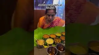 Best vegetarian restaurant in UAE #andrafood #dubai #telangana #purevegetarian #reels #viralpost