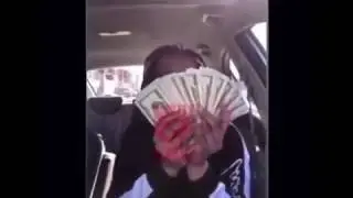 Girl Flexing in Car gets her Whole Stimulus Check Stolen